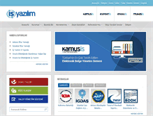 Tablet Screenshot of isyazilim.com.tr